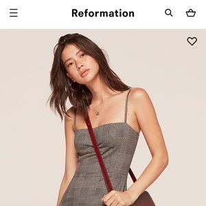 Brand new with tags on Reformation Westlake dress